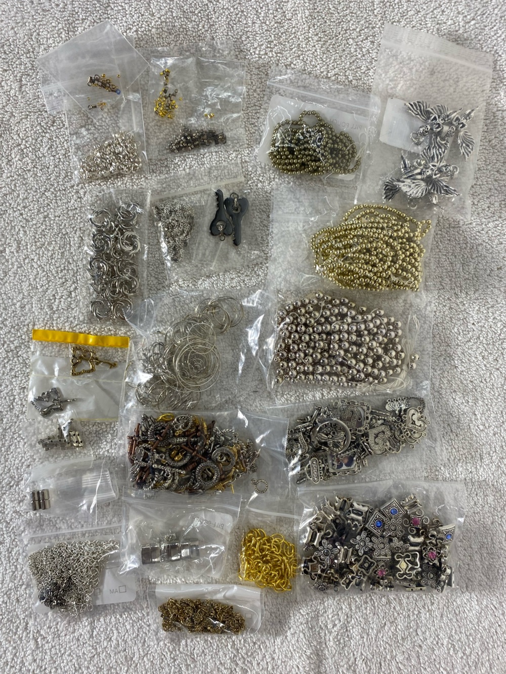 Jewelry Making Supplies Beads Charms Chains For Crafting And Upcycle